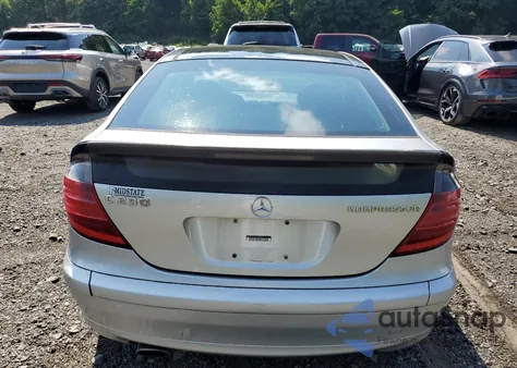 2004 Mercedes-Benz C 230K Sport Coupe из США, поврежденный, VIN WDBRN40J94A548568